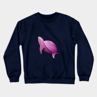 Cute turtle design version 1 Crewneck Sweatshirt